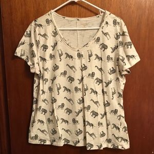 NorthCrest Safari Print Tee